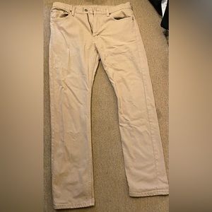 Levi’s 513 32 x 30 Tan Jeans